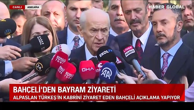 Bahçeli'den bayram namazı sonrası Cumhur İttifakı açıklaması: Bizde çatlama olmaz, kaya gibiyiz