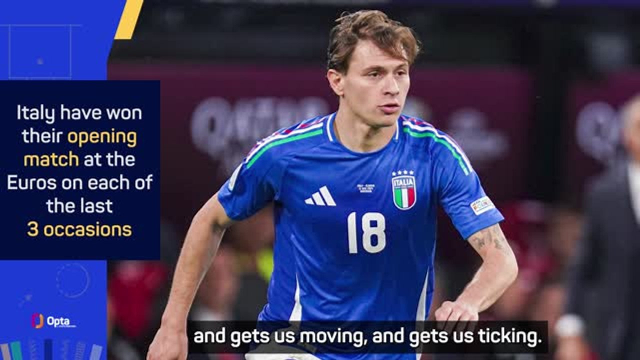 'Gets us ticking' - Spalletti praises Barella's performance against Albania