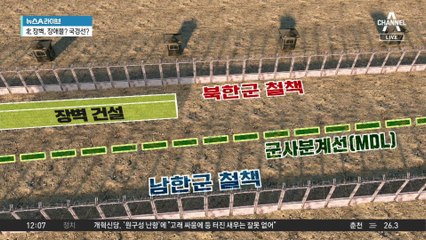 北, ‘국경선’ 만드나…휴전선 따라 장벽 건설 움직임