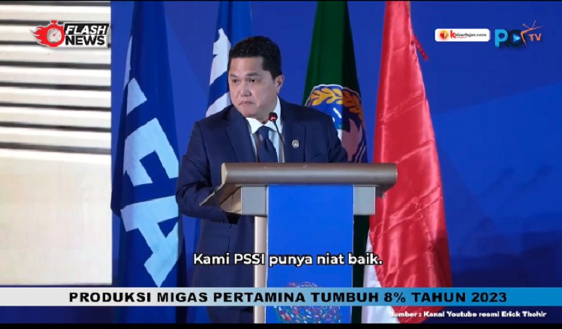 Kongres PSSI: Erick Thohir Desak Transformasi Liga