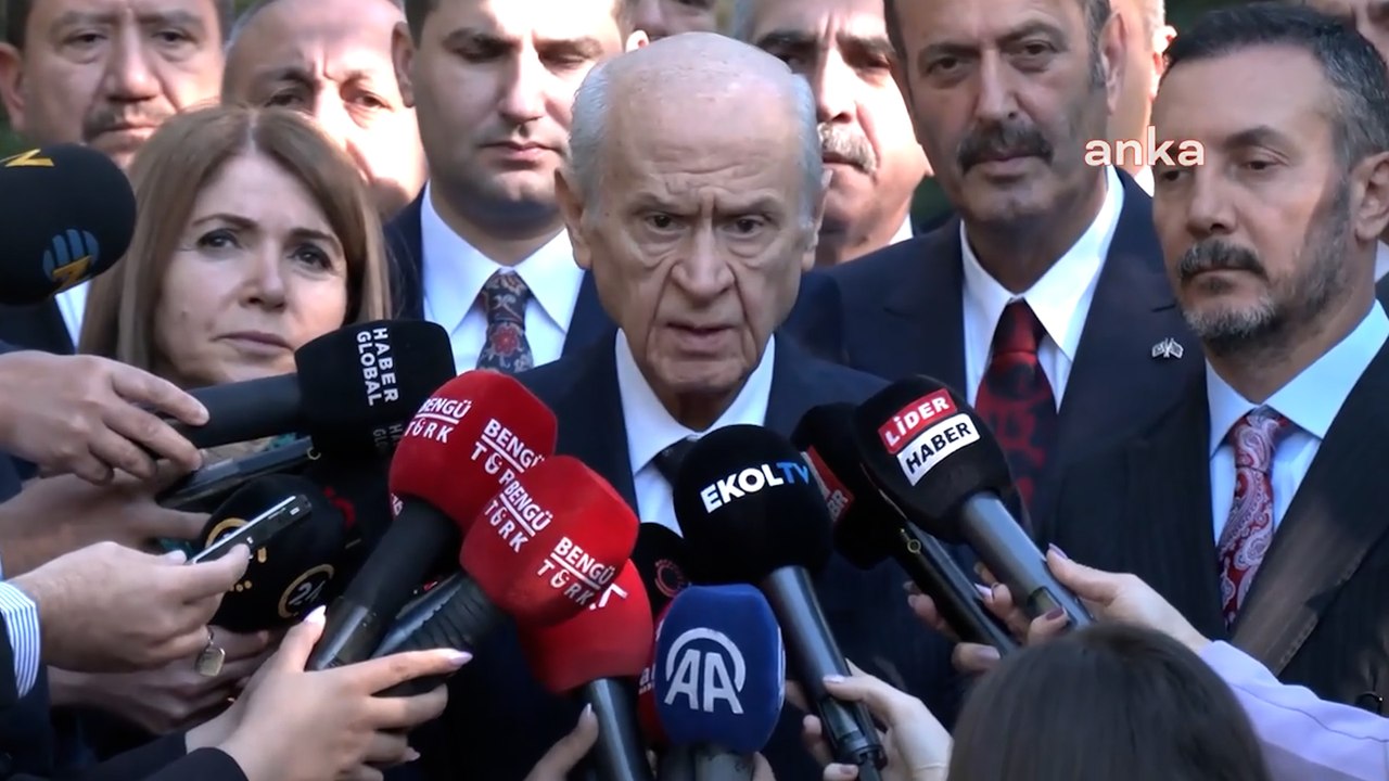 Devlet Bahçeli açıklama yaptı