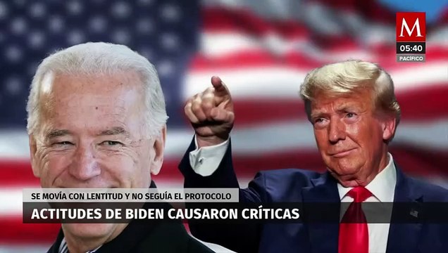 Despistes de Joe Biden causan inquietud en votantes previo a elecciones en EU