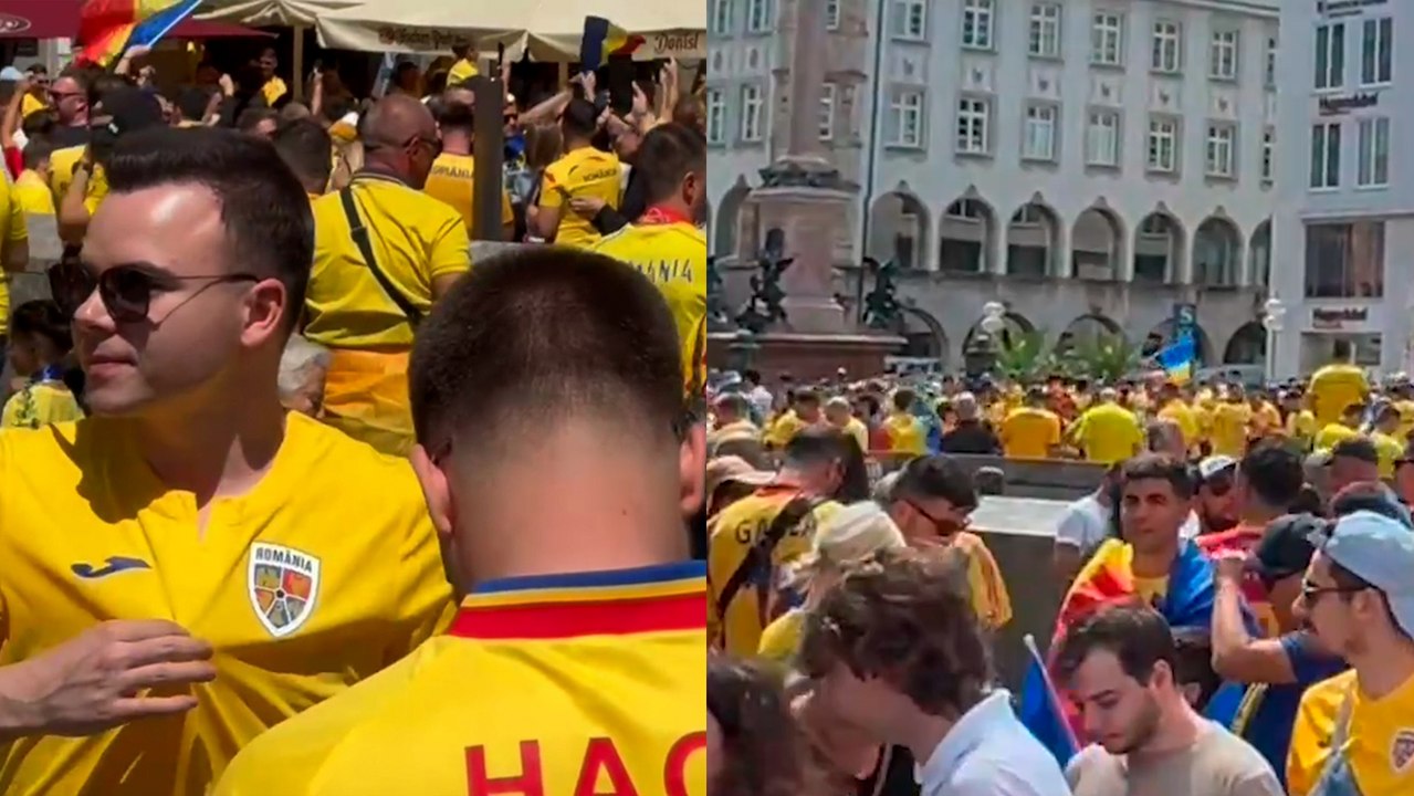 Eurocopa 2024: Los aficionados rumanos "invaden" Alemania