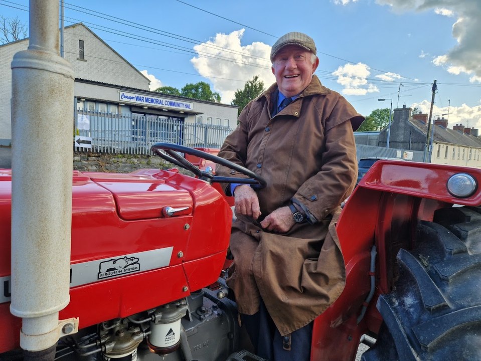 Watch: More from the tractor run held by Glasswater Primary School PTA in Crossgar, Co Down