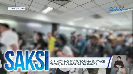 21 tripulanteng Pinoy ng MV Tutor na inatake ng grupong Houthi, nakauwi na sa bansa | Saksi