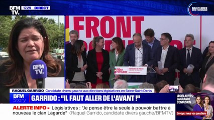 Meeting du Nouveau Front populaire: "Bien sûr, j'irai", assure Raquel Garrido