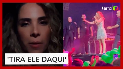 Wanessa reage após ser xingada durante show em Minas Gerais