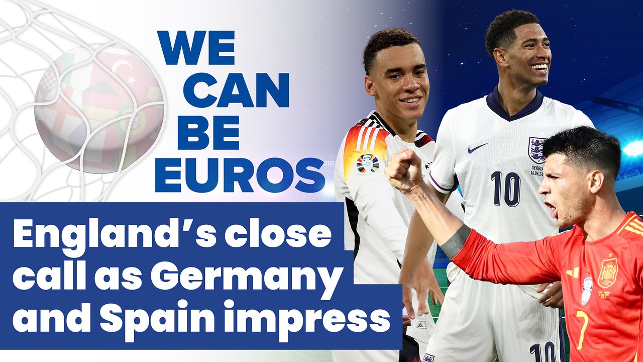 We Can Be Euros: After England's opening game against Serbia, Nathan has decided 'It's Coming Home'