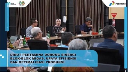 Upayakan Produksi Optimal dan Efisien, Dirut Pertamina Dorong Adanya Sinergi Blok-Blok Migas