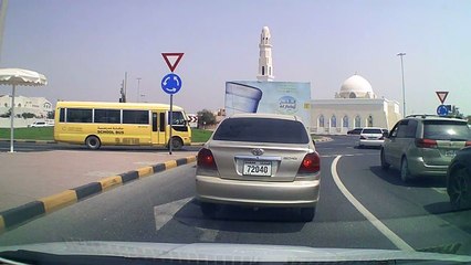 Mind-Blowing And Stunning Driving in intense Traffic Bu Tina Sharjah