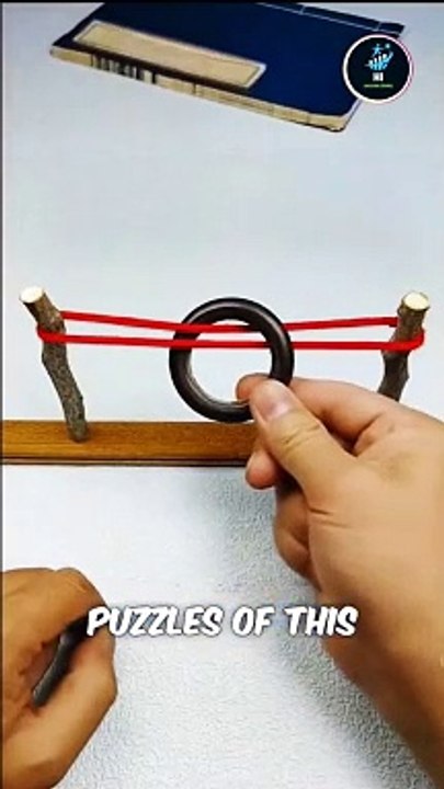 You can remove the ring puzzle
