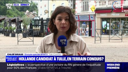 François Hollande a créé la surprise en Corrèze avec sa candidature aux législatives