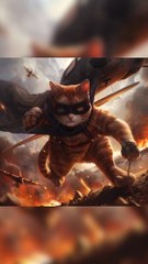 Cat fight of shark || cat vs shark