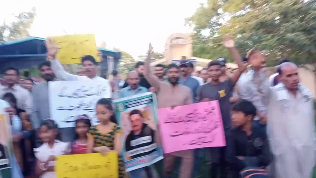 St. Peter's Catholic Church Attock Cantt Pakistan expressing solidarity with Sargodha tragedy Shaheed Nazir Masih