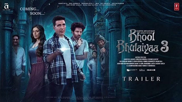 Bhool Bhulaiyaa 3 - Hindi Trailer | Akshau Kumar | Kartik Aaryan | Anees Bazmeem, Bhushan K, Kiara A