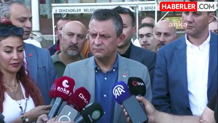 CHP Genel Başkanı Özel, Manisa'da bayram namazının ardından açıklama yaptı Açıklaması