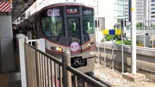 大阪環状線323系　大阪駅停車シーン