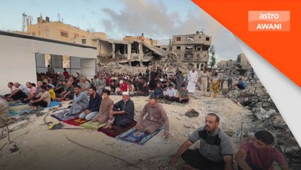 Aidiladha ini, kami korbankan diri sendiri - Penduduk Palestin