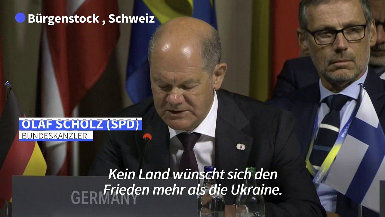 Scholz warnt vor eingefrorenem Konflikt in der Ukraine
