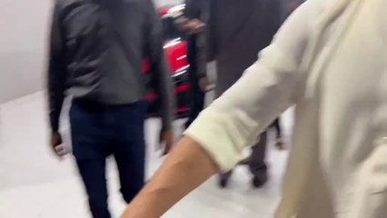 Rajab butt shocked reaction on sport car