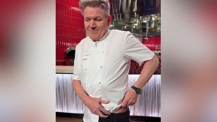 ‘Wear a helmet’: Gordon Ramsay shows off full torso bruise after bike accident
