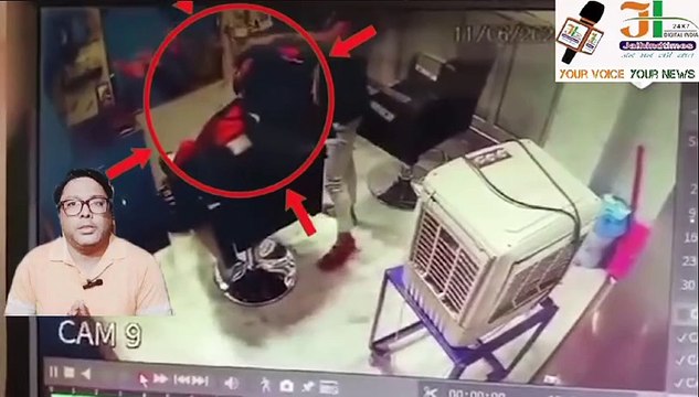 Viral Video: Facial massage with spit, after applying cream to the customer, the salon employee spit on his hand and... #viral #trending