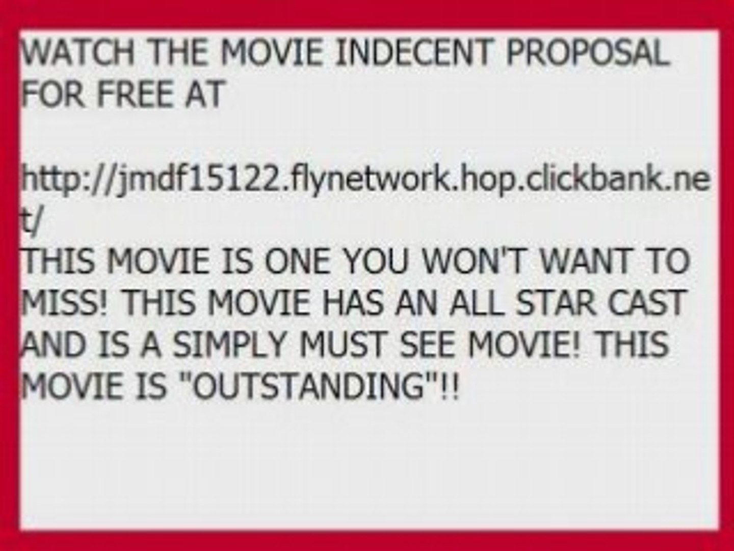 Indecent proposal best sale full movie dailymotion