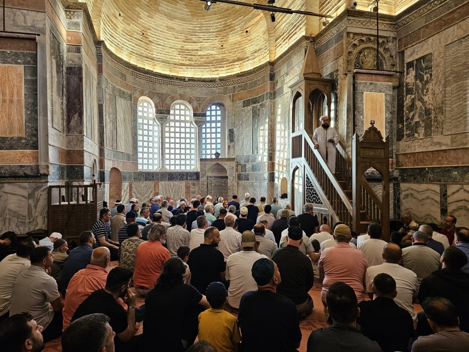 79 yıl sonra Kariye Camii’nde ilk bayram namazı