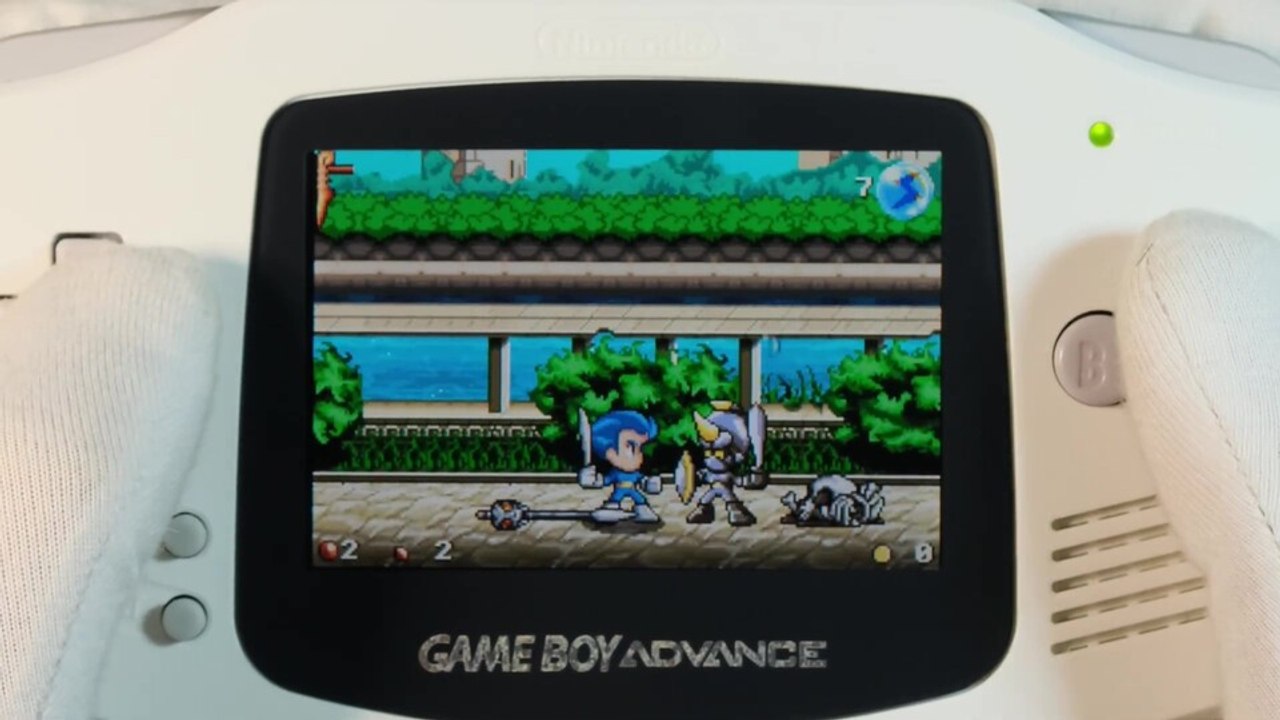 11 minuten gameplay von kien für den game boy advance