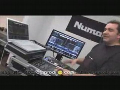 Denon DN-HS5500 Controls M-Audio TORQ