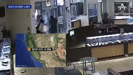 20명이 3분 만에…미국 보석점 잇단 절도