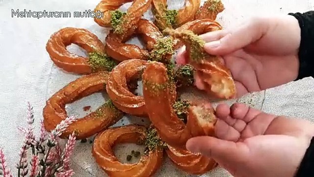 GERÇEK HALKA TATLISI TARİFİNİ EN SONUNDA BULDUM _ ustasından çıtır çıtır tulumba tatlısı