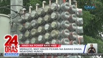 Meralco, may halos P2/kWh na bawas-singil ngayong hunyo | 24 Oras Weekend