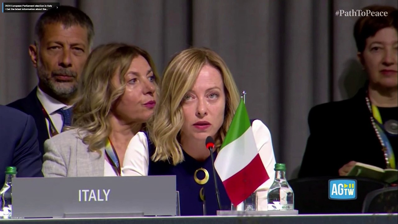 L'intervento della premier Meloni in Svizzera al Vertice sulla Pace in Ucraina