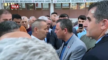 Cami avlusunda 'Hamas' tartışması! Özgür Özel: Bayram sabahı ne konuştuğunu bil