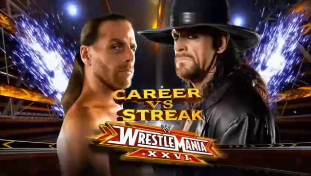 WWE WrestleMania XXVI - Shawn Michaels vs The Undertaker (Streak vs. Career Match)