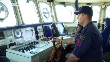 "TCG Tarsus" Mavi Vatan'ın korunmasında kesintisiz mesai yapıyor