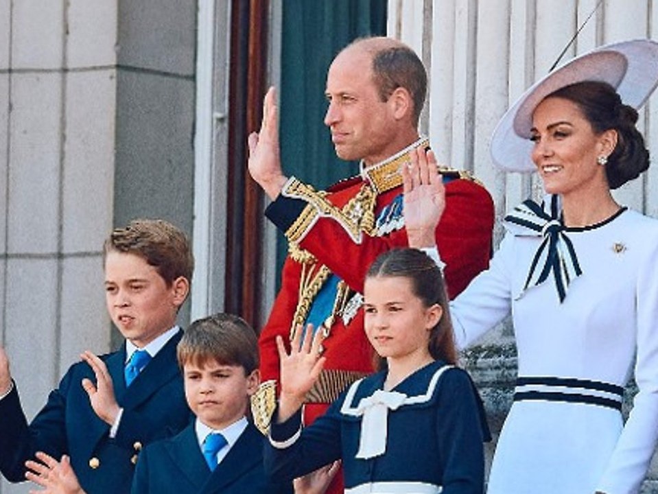 Zum Vatertag: George, Charlotte und Louis gratulieren Papa William