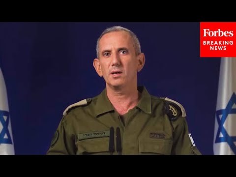 JUST IN: IDF Spokesperson Delivers Remarks On 8 Israeli Soldiers Killed In Rafah