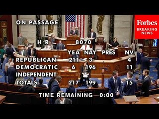 BREAKING NEWS: House Votes To Advance National Defense Authorization Act For 2025