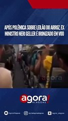 APÓS POLÊMICA SOBRE LEILÃO DO ARROZ, EX MINISTRO NERI GELLER É IRONIZADO EM VOO
