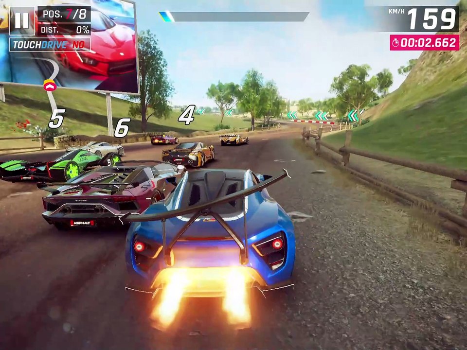 Dura pelea para el ZENVO TSR-S en Asphalt 9 Legends