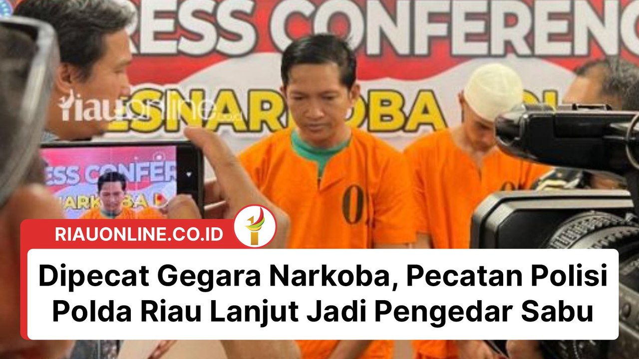 Dipecat Gegara Narkoba, Pecatan Polisi Polda Riau Lanjut Jadi Pengedar Sabu