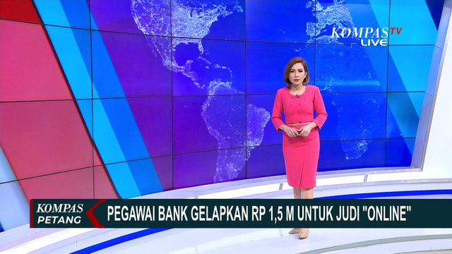 Beraksi Sejak 2022, Pegawai Bank Gelapkan Rp1,5 Miliar untuk Judi Online