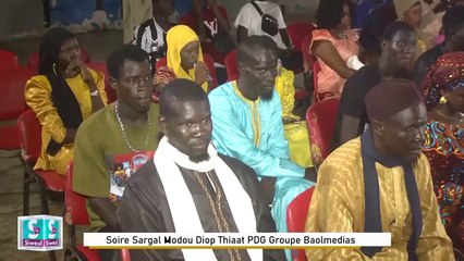 Soirée Sargal Modou Diop Thiaat PDG Groupe Baolmedias