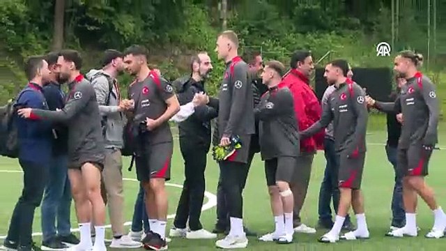 A Milli Takım’da bayramlaşma töreni gerçekleştirildi