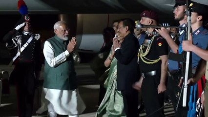 LIVE_ PM Modi arrives in Italy to attend the G7 Summit