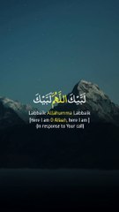 Hajj talbiya#hajj2024