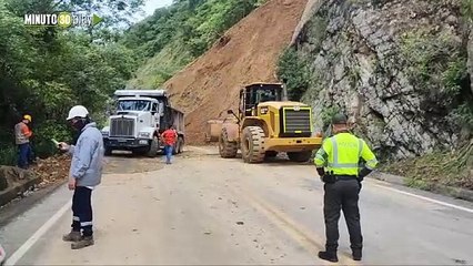 No hay un tiempo estimado para la apertura de la vía  Bolombolo, Santa Fe de Antioquia