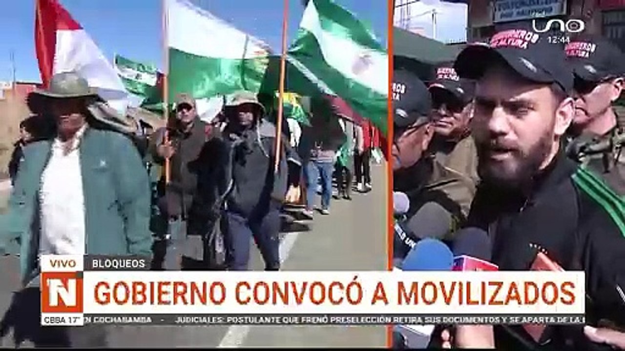 MNISTRO CALIFICA DE POLITICOS LOS BLOQUEOS
